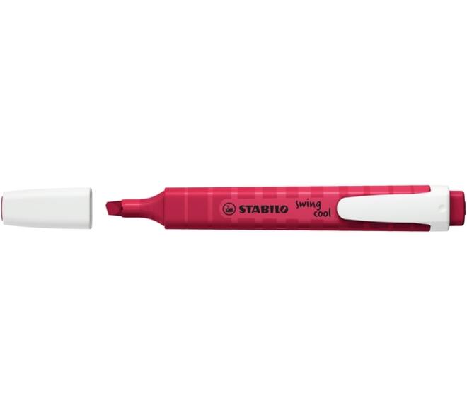 Markeerstift STABILO Swing cool Wildflower bordeaux