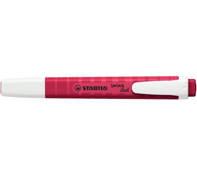 Markeerstift STABILO Swing cool Wildflower bordeaux