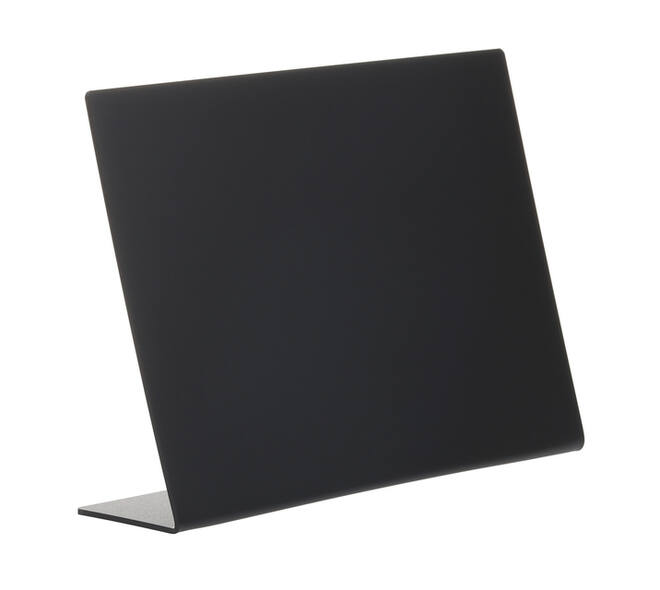 Krijtbord Europel L-standaard A5 horizontaal 5 stuks