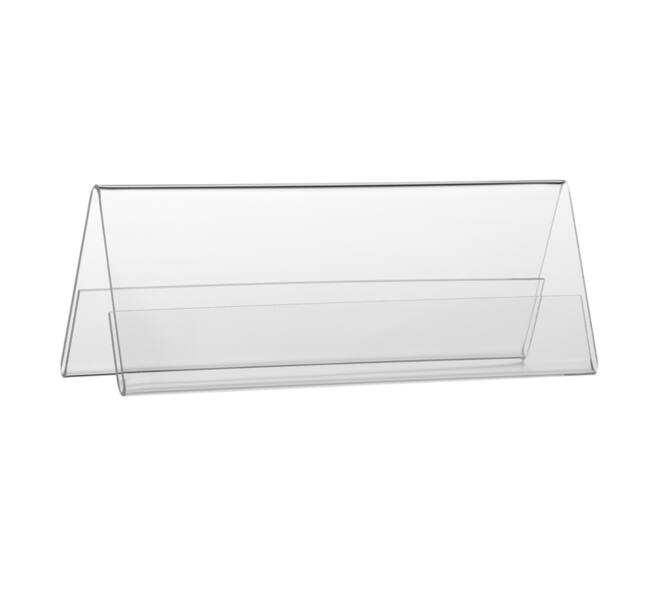 Tafelnaambord Europel A6 gevouwen 10 stuks