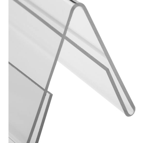 Tafelnaambord Europel A6 gevouwen 10 stuks