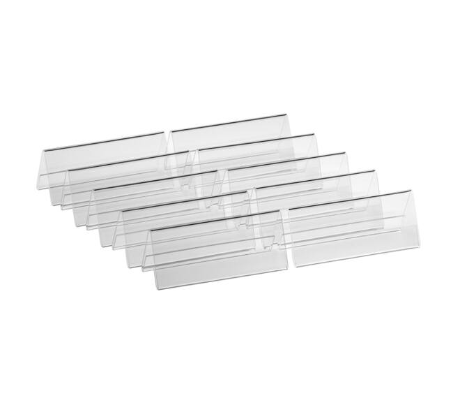 Tafelnaambord Europel A7 gevouwen 10 stuks