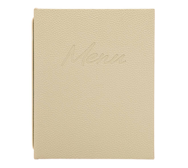 Menukaart Securit Signature A5 zand