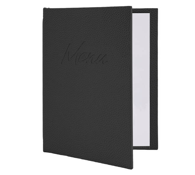 Menukaart Securit Signature A5 zwart