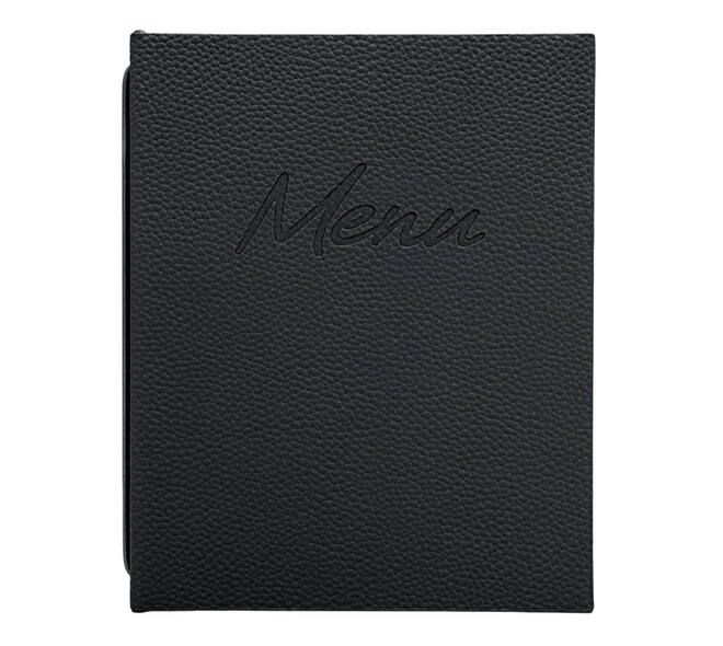 Menukaart Securit Signature A5 zwart