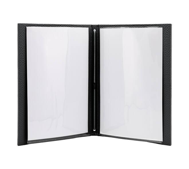 Menukaart Securit Signature A5 zwart