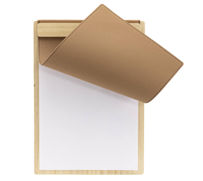 Menukaart Securit Signature klembord A4 licht hout bruin