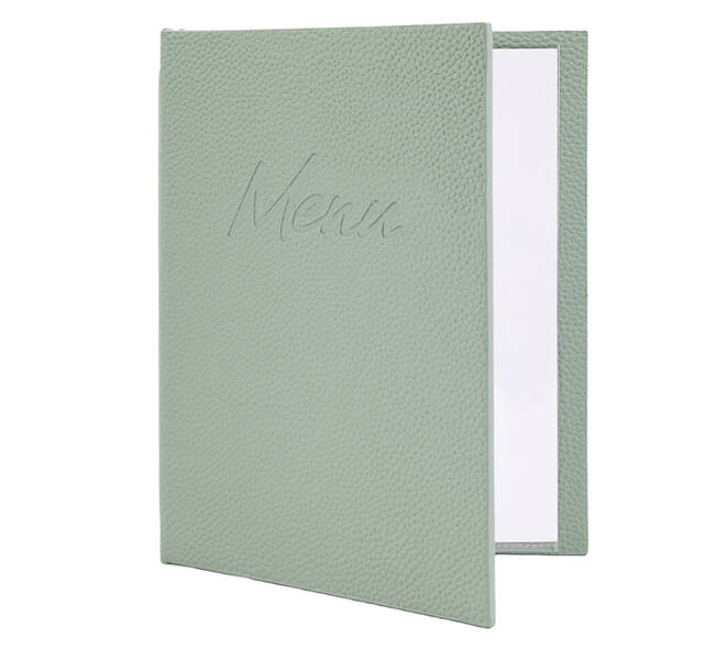 Menukaart Securit Signature A5 groen