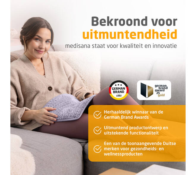 Warmtekussen Medisana HP 518 lila