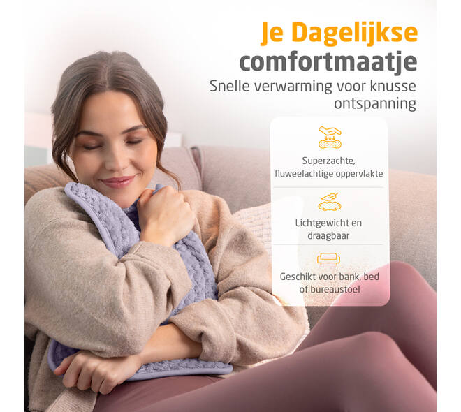 Warmtekussen Medisana HP 518 lila
