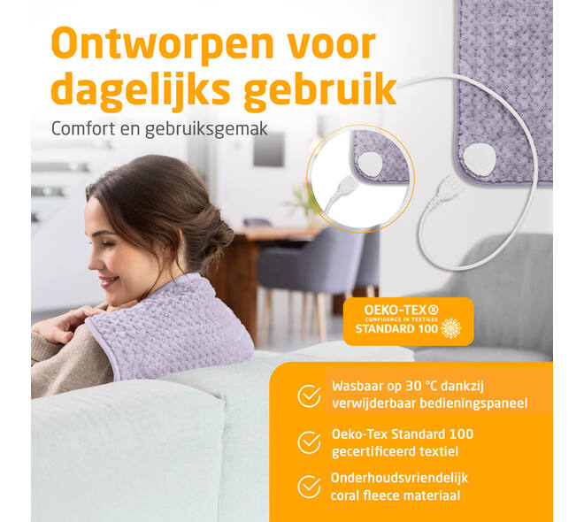 Warmtekussen Medisana HP 518 lila