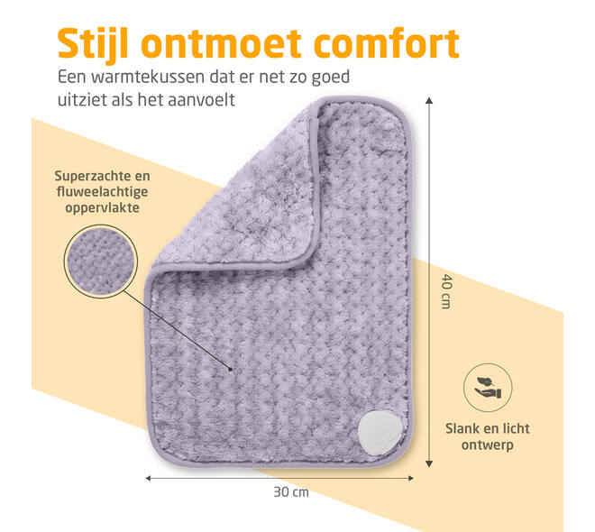 Warmtekussen Medisana HP 518 lila