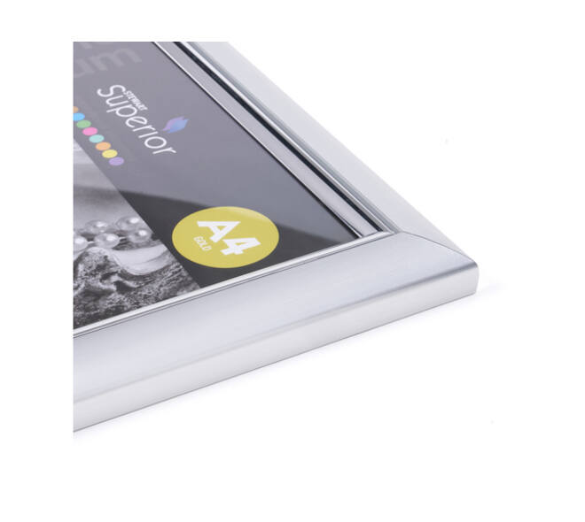 Fotolijst Seco A4 zilver plexiglas