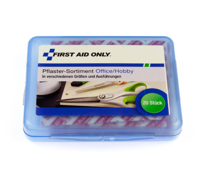 Pleisters First Aid Only Kantoor/hobby 20 stuks
