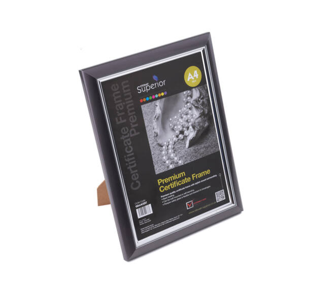 Fotolijst Seco A4 zwart plexiglas