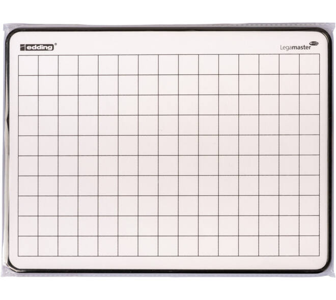 Wisbord Legamaster melamine geruit + blanco
