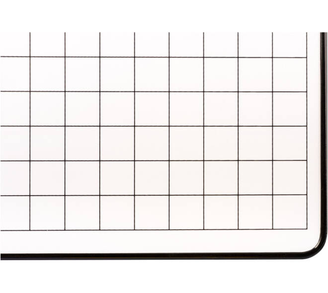 Wisbord Legamaster melamine geruit + blanco