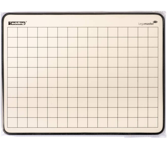 Wisbord Legamaster melamine geruit + blanco