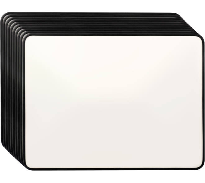 Wisbord Legamaster emaille staal geruit + blanco