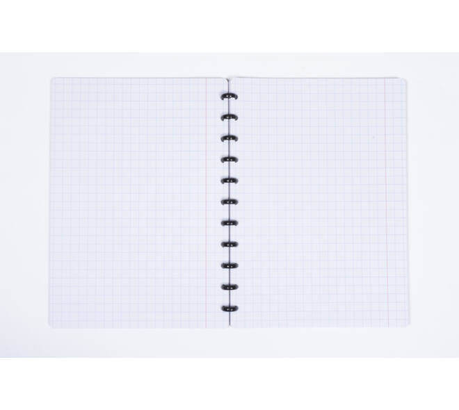 Schrift Kangaro A4 ruit 10mm 144pag 90g assorti 3 kleuren