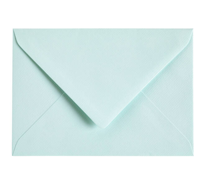 Envelop Papicolor C6 114x162mm zeegroen pak à 6 stuks