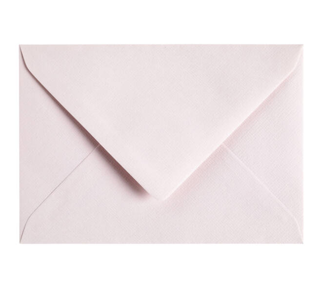 Envelop Papicolor C6 114x162mm lichtroze pak à 6 stuks