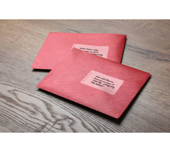 Etiket Rillprint 70x37mm mat transparant 600 stuks