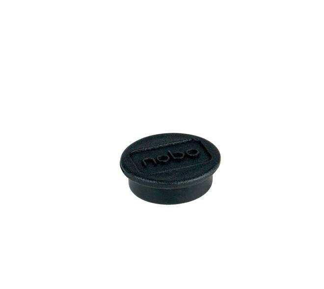 Magneet Nobo 20mm zwart 8 stuks