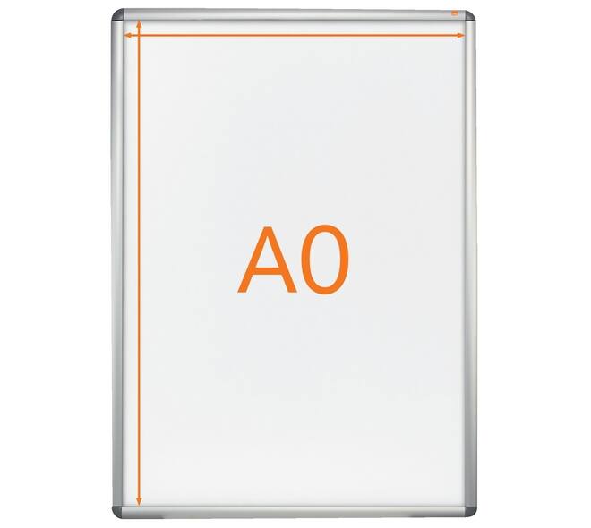 Kliklijst Nobo Essence A0 118x84,1cm aluminium