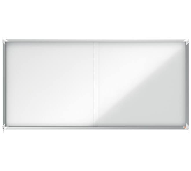 Binnenvitrine Nobo Premium Plus 27xA4 schuifdeur magnetisch