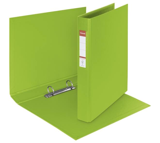 Ringband Esselte VIVIDA A4 25mm 30% gerecycled PP folie groen