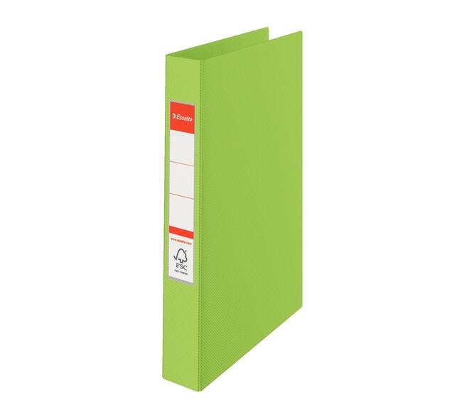 Ringband Esselte VIVIDA A4 25mm 30% gerecycled PP folie groen