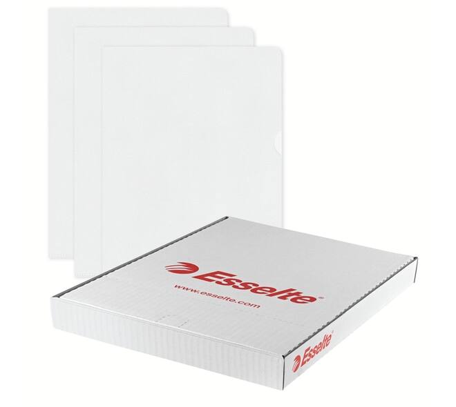 Showtas Esselte standaard 0,07mm PP A4 100 stuks
