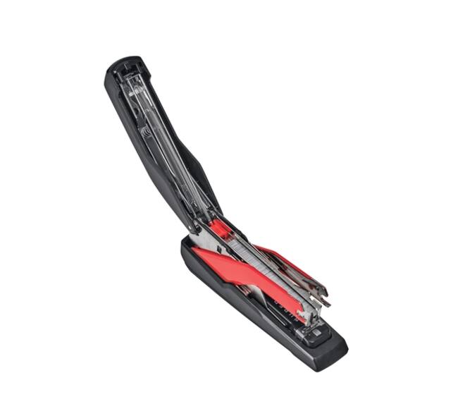 Bureaunietmachine Rapid Supreme fullstrip S1O60 60 vel zwart/rood