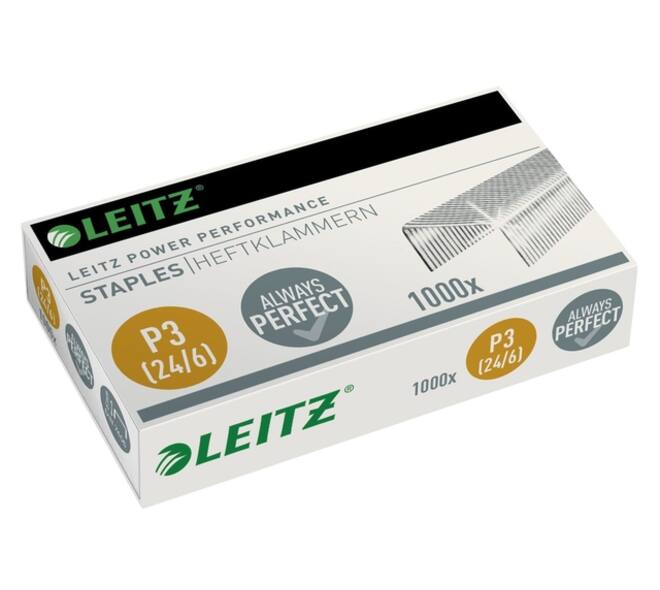 Nieten Leitz 24/6 verzinkt 1000 stuks