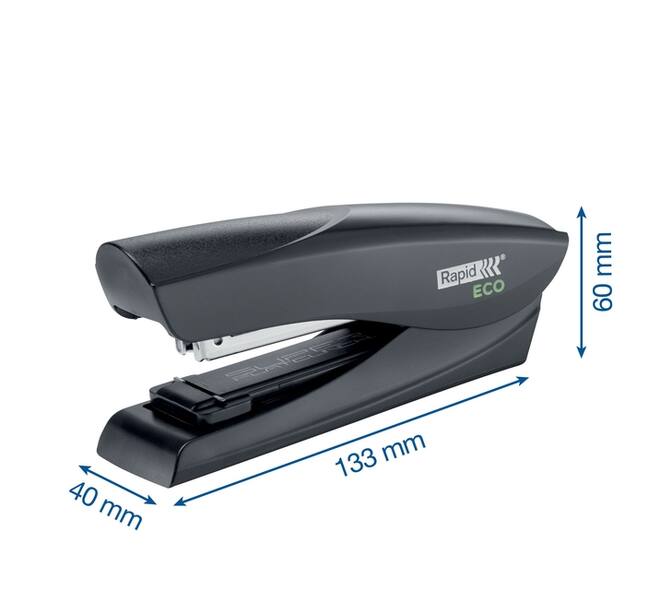 Nietmachine Rapid Fashion Eco half-strip 25 vel zwart