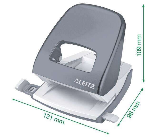 Perforator Leitz 5008 Nexxt  metaal 30 vel zwart blister