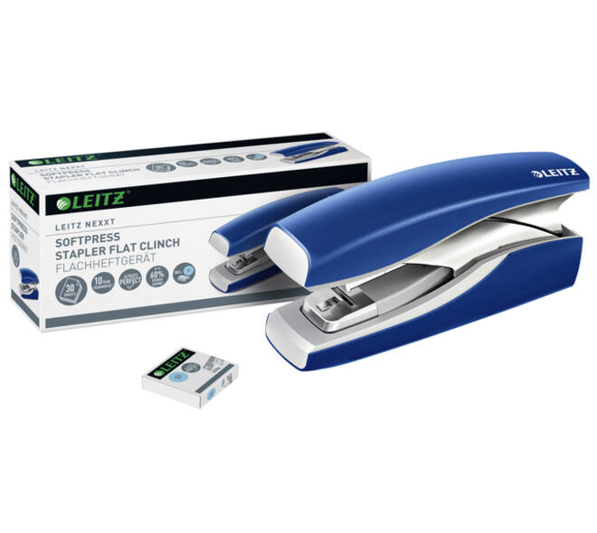 Nietmachine Leitz NeXXt 5603 Softpress 30vel blauw