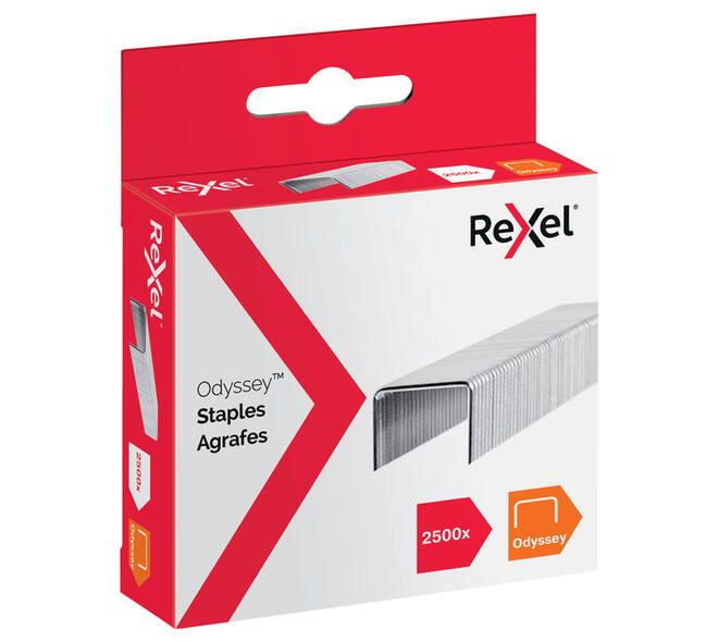 Nieten Rexel Odyssey verzinkt 2500 stuks