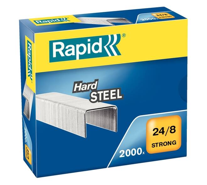 Nieten Rapid 24/8 staal strong 2000 stuks