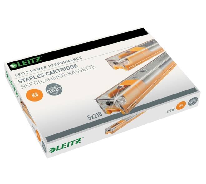 Nieten Leitz cassette K8 26/8 verzinkt 1050 stuks