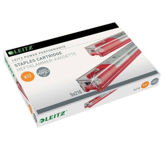 Nieten Leitz cassette K12 26/12 verzinkt 1050 stuks