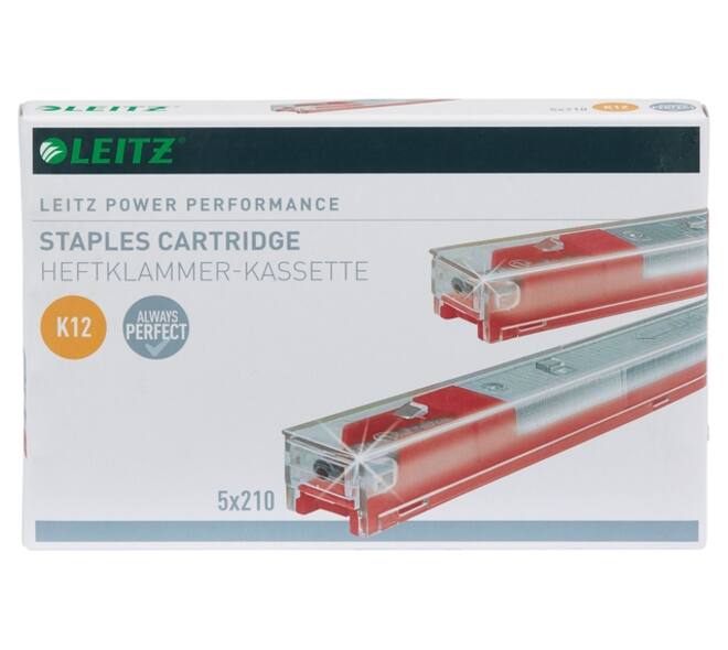 Nieten Leitz cassette K12 26/12 verzinkt 1050 stuks