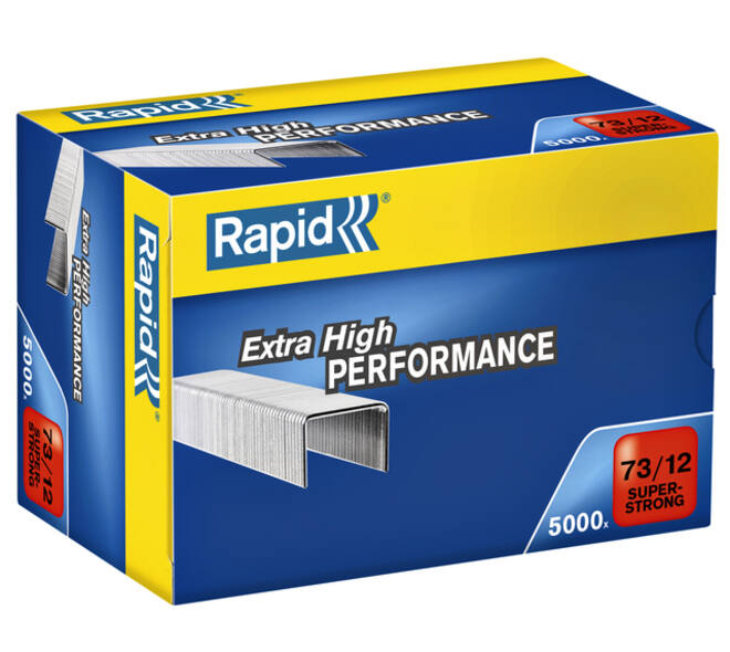 Nieten Rapid 73/12 gegalvaniseerd super strong 5000 stuks
