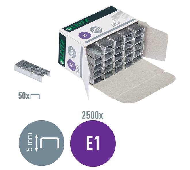 Nieten Leitz E1 verzinkt 2500 stuks