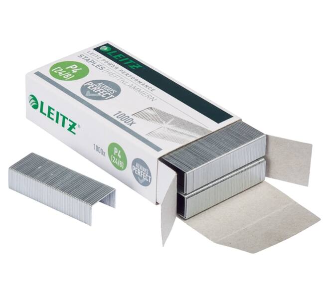 Nieten Leitz 24/8 verzinkt 1000 stuks