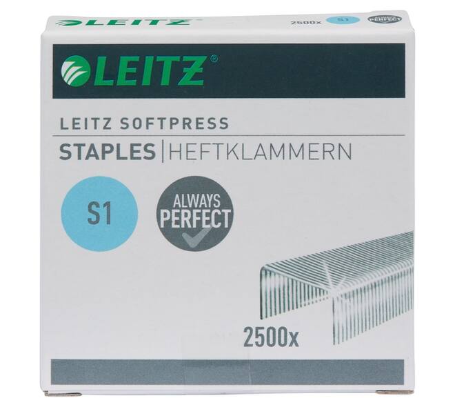 Nieten Leitz S1 Softpress verzinkt 2500 stuks