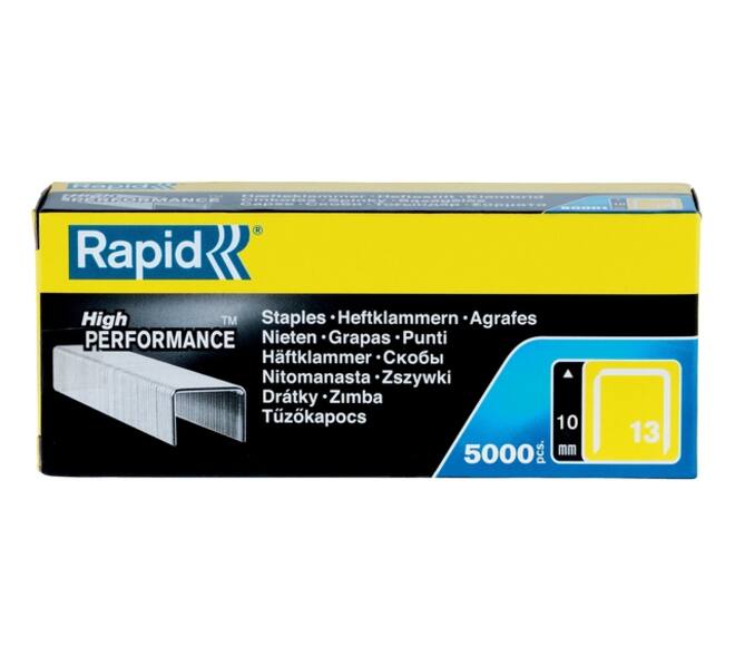 Nieten Rapid 13/10 gegalvaniseerd strong 5000 stuks