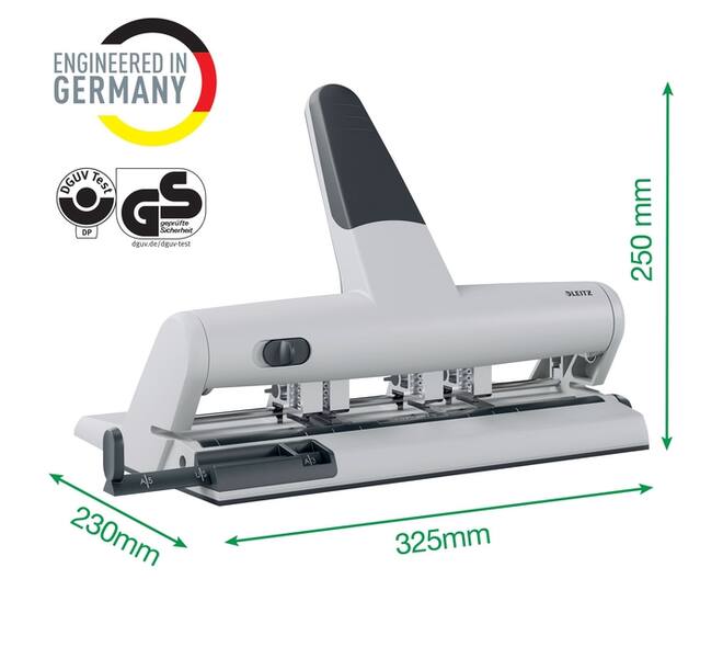 Perforator Leitz 5114 AKTO variabele multi zilver