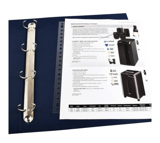 Opbergstrip Djois filestrip universeel 271mm 23rings 100 stuks